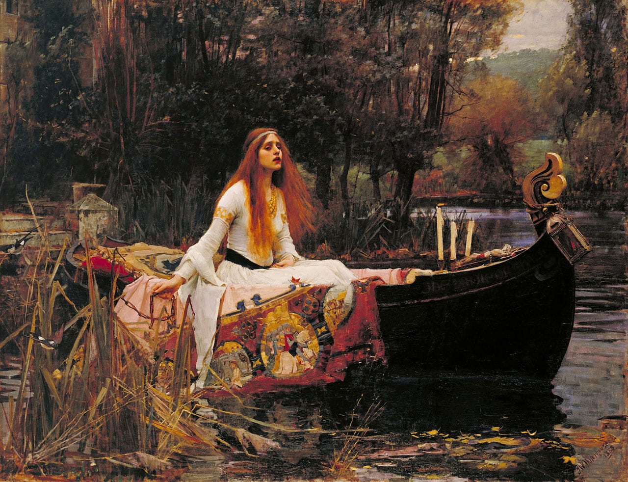 Featured painting by John William Waterhouse