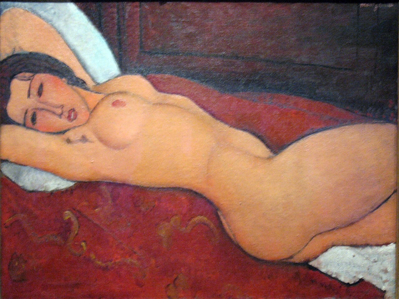 Featured painting by Amedeo Modigliani