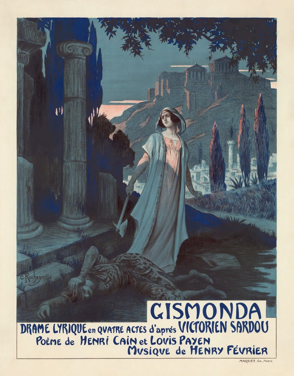 Featured painting by Alphonse Mucha