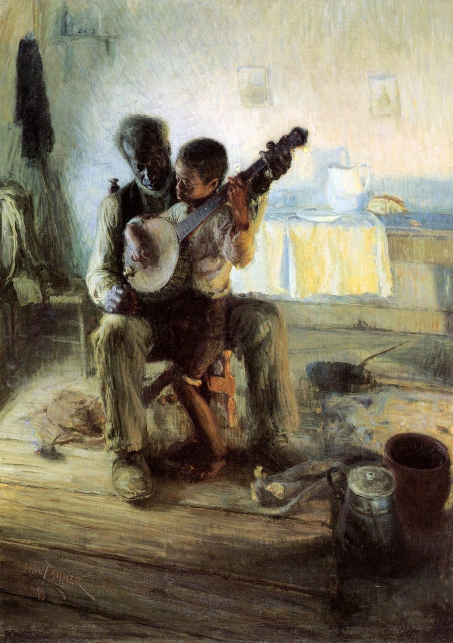 Featured painting by Henry Ossawa Tanner