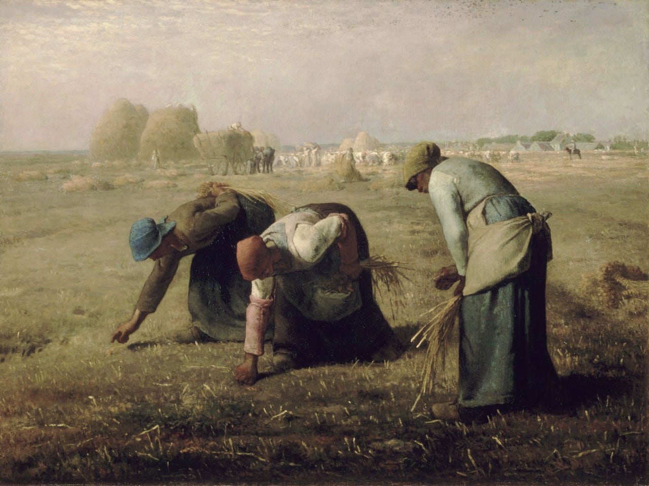 Featured painting by Jean-François Millet