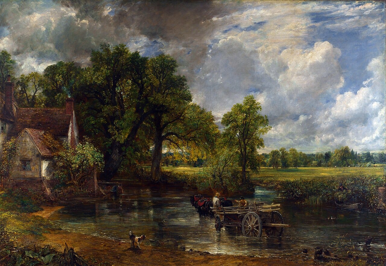 Featured painting by John Constable