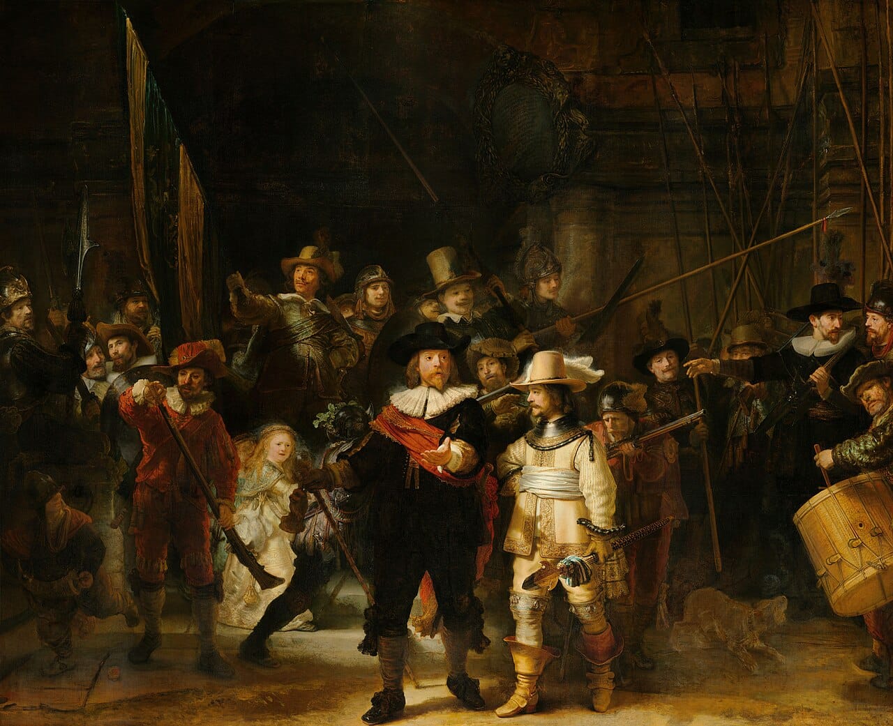 Featured painting by Rembrandt